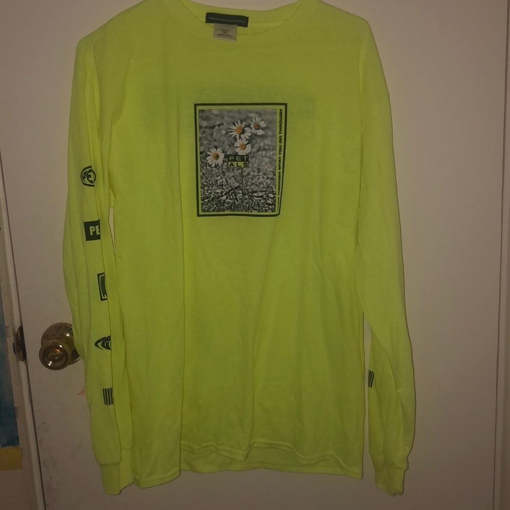 PEDALS BY PEDALS AND PEACOCKS Neon Green Shirt
